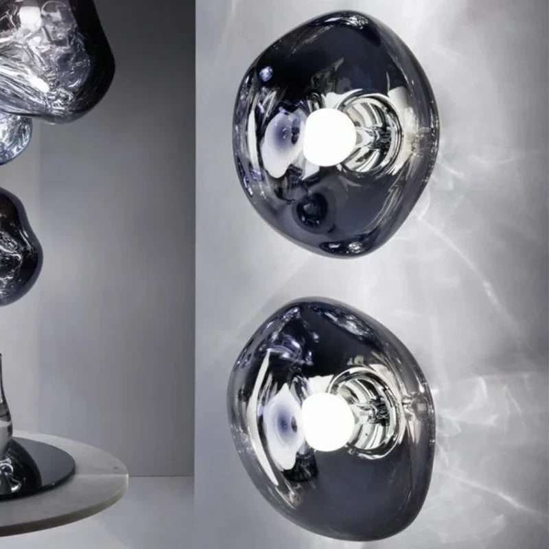 Stylish Lava effect Wall Light in Nordic Design