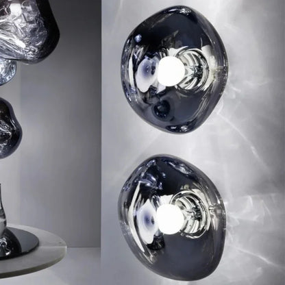 Stylish Lava effect Wall Light in Nordic Design