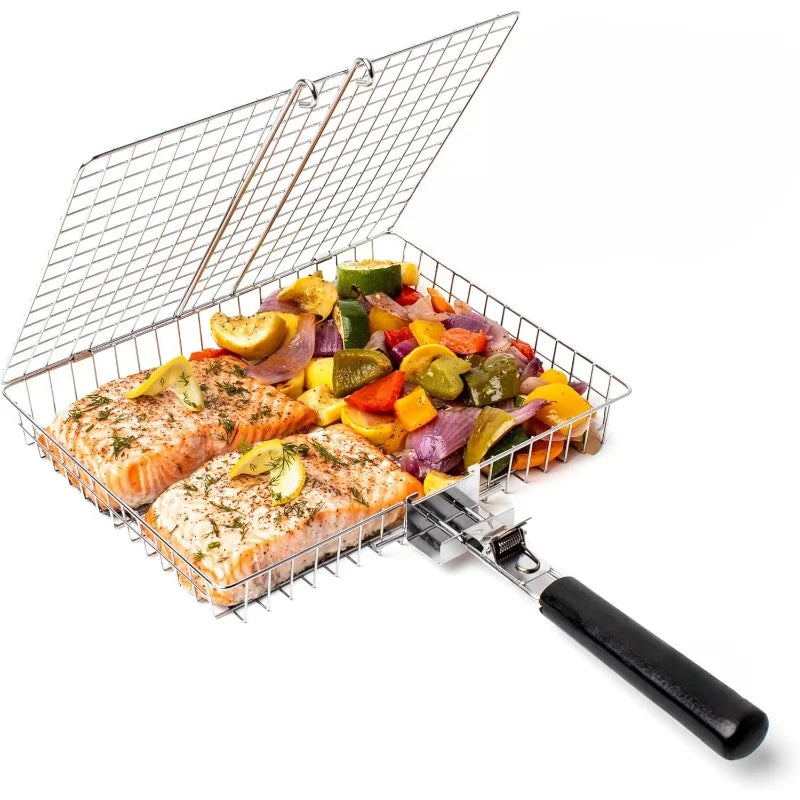 Outdoor BBQ Grill Mat with Handle - Fesara