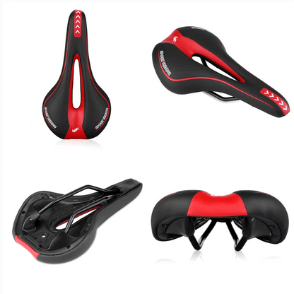 Extra Soft Gel Bicycle Saddle – Comfortable Bike Seat with Hollow Design for MTB and Road Biking, Non-Slip Surface, and Enhanced Airflow-5