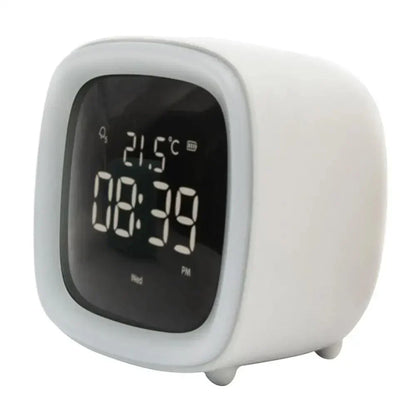 Fun Kids LED Clock with Nightlight and Rechargeable Battery