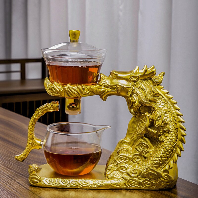Luxury Gold Dragon Tea Infuser