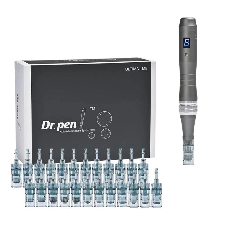 Advanced At-Home Microneedling Kit for Skin Rejuvenation - Fesara