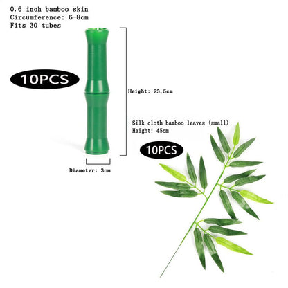 Natural Bamboo Pipe Insulation Cover Kit