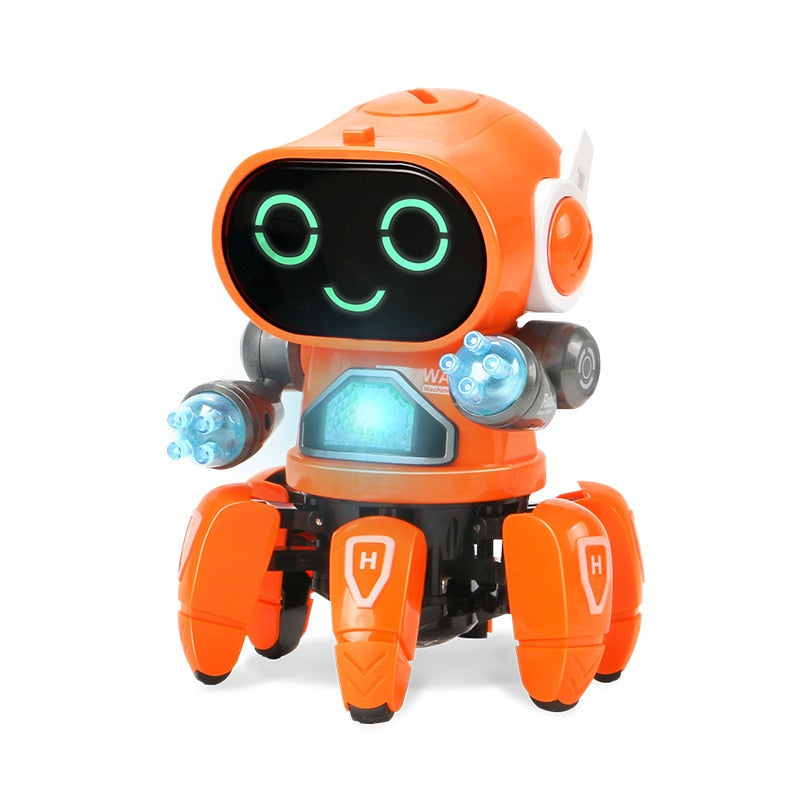 Smart 6-Arm Interactive Talking Robot Toy - Fesara