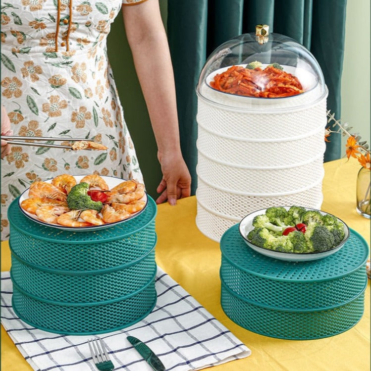 Fesara | Adjustable Clear Plastic Food Container Cover