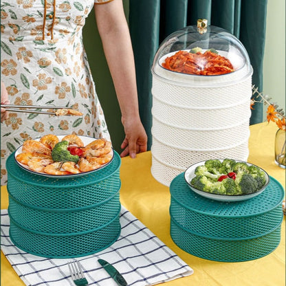 Fesara | Adjustable Clear Plastic Food Container Cover