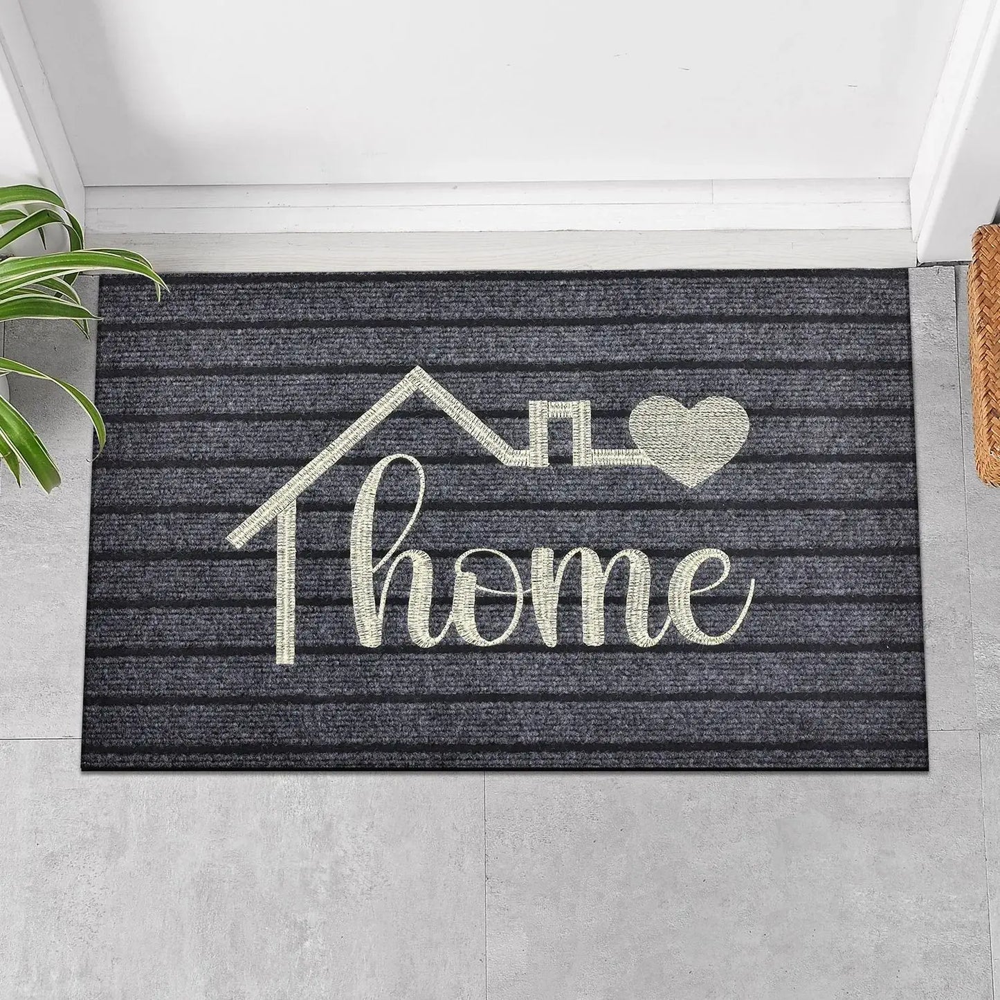 Simple Personalized Anti-Slip Door Mat
