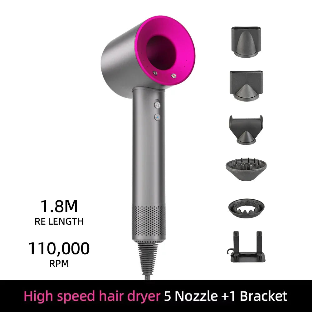 Fast Ion Hair Dryer with Advanced Temperature Control