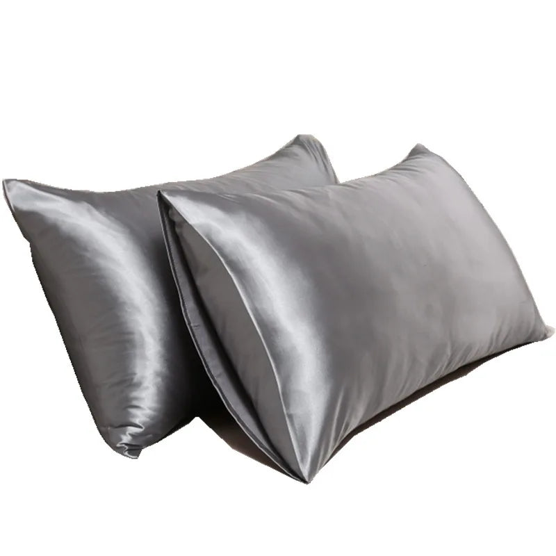 Soft Mulberry Silk Pillowcase for Sensitive Skin Care - Fesara