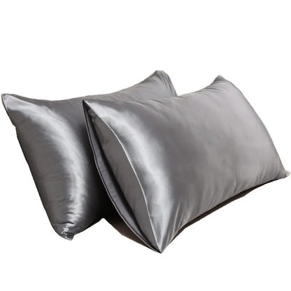 Soft Mulberry Silk Pillowcase for Sensitive Skin Care - Fesara