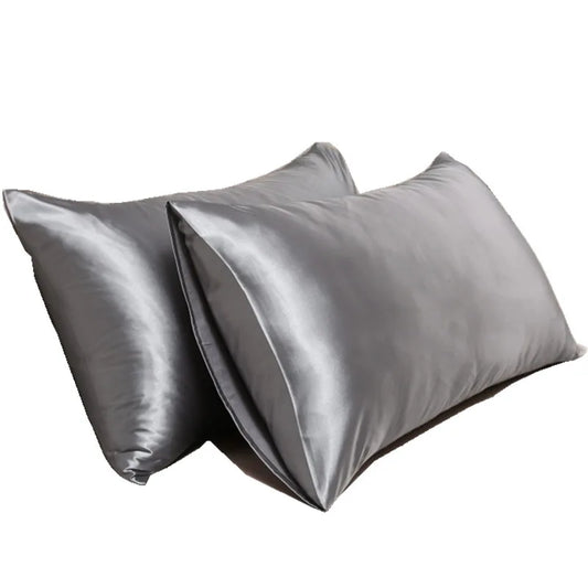 Soft Mulberry Silk Pillowcase for Sensitive Skin Care - Fesara