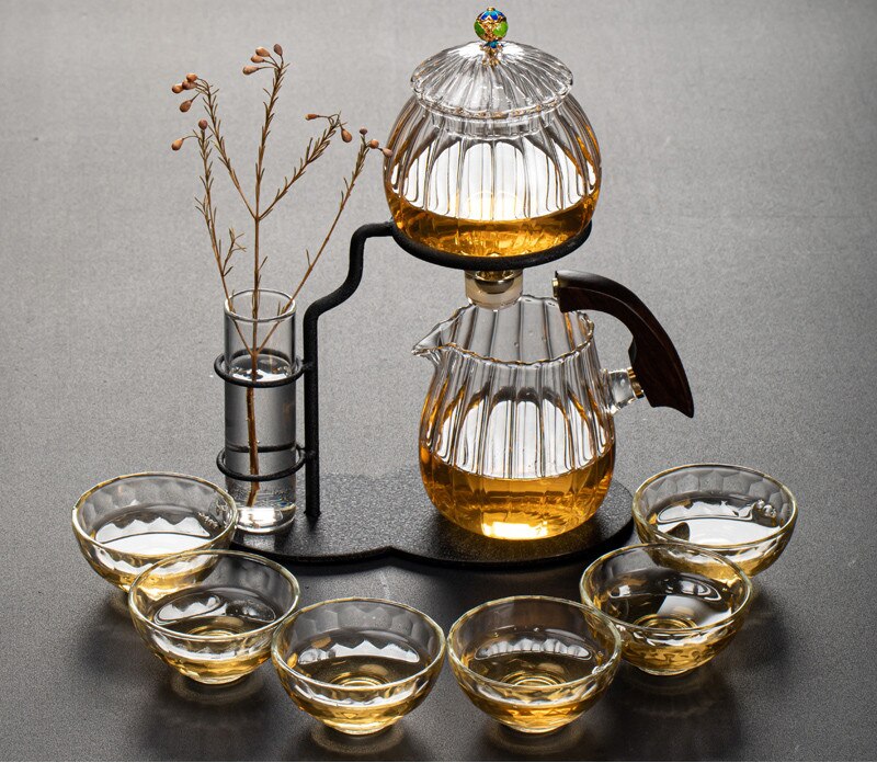 Green Leaf Magnetic Tea Infuser Set