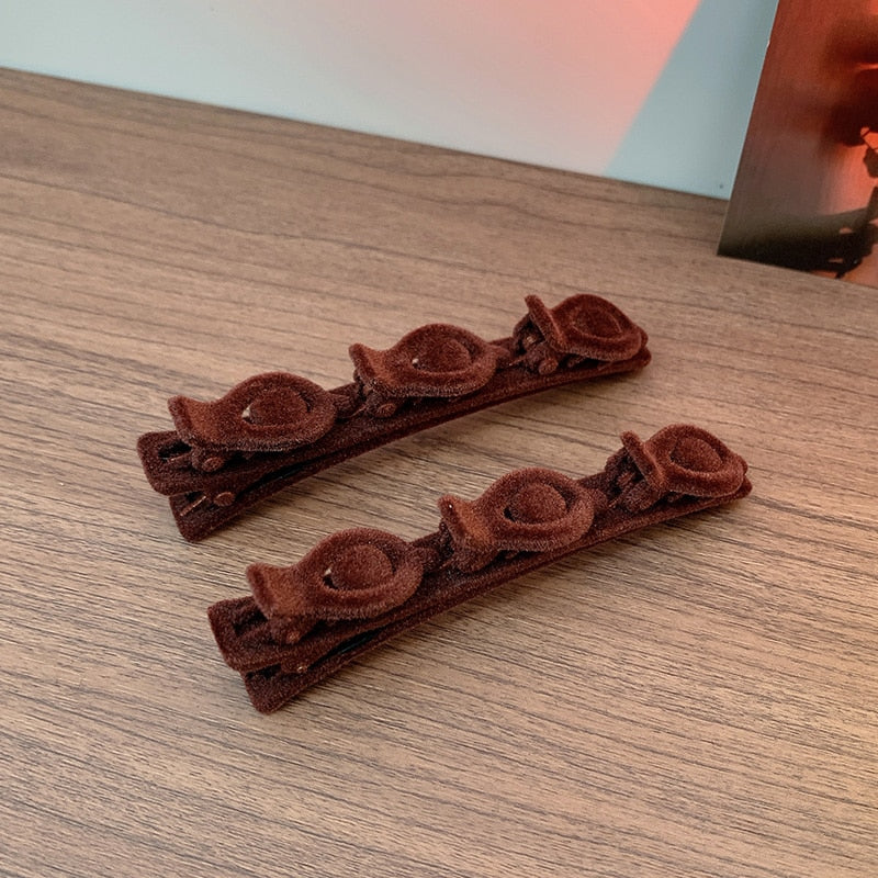 Easy Braid 3-Layer Hair Clip Clamp Pins