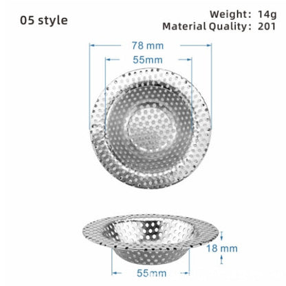 Easy Clean Kitchen Sink Strainer Filter