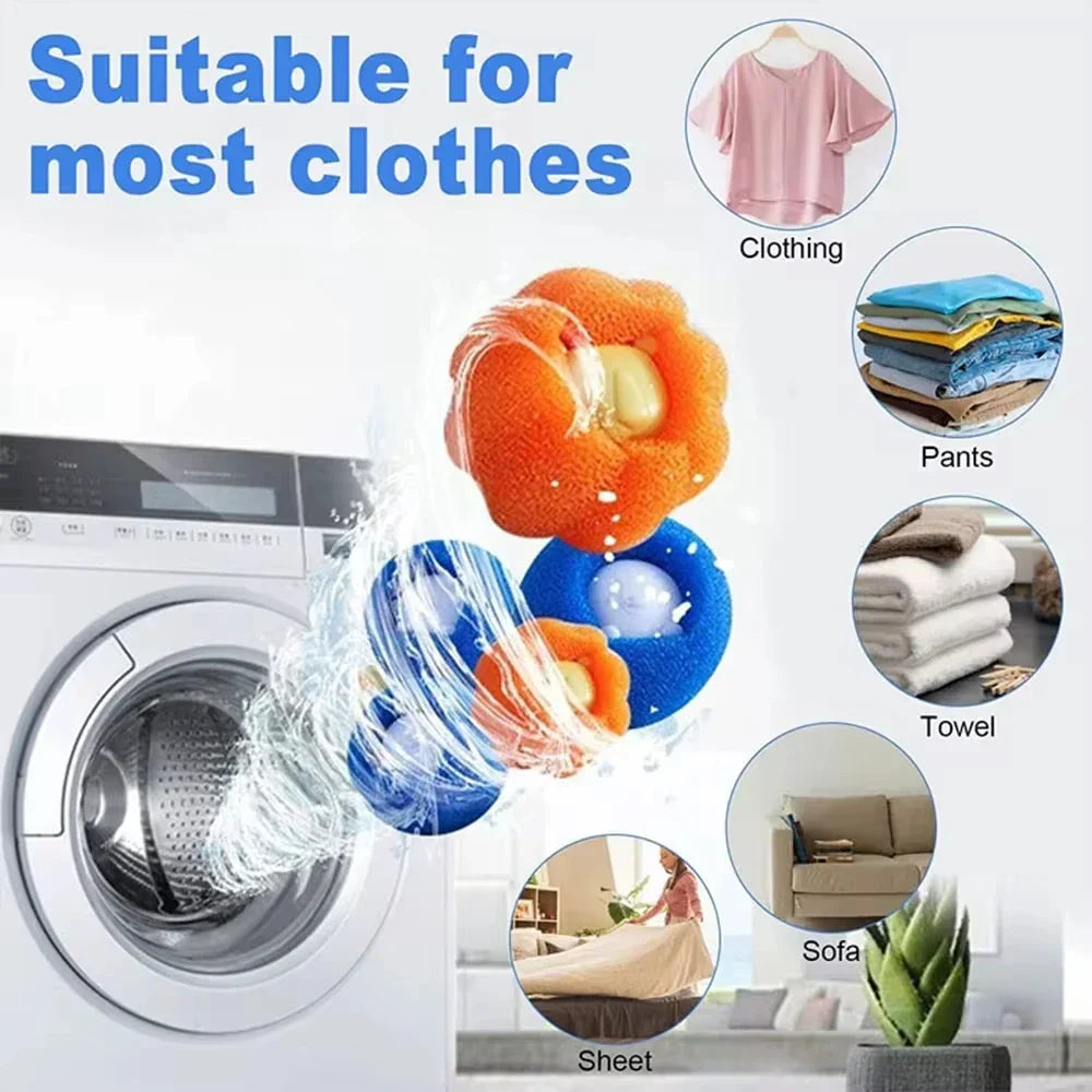 Pet Hair Remover Balls for Washer and Dryer