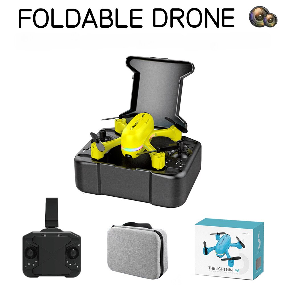 Compact 2 Camera Portable Mini Drone