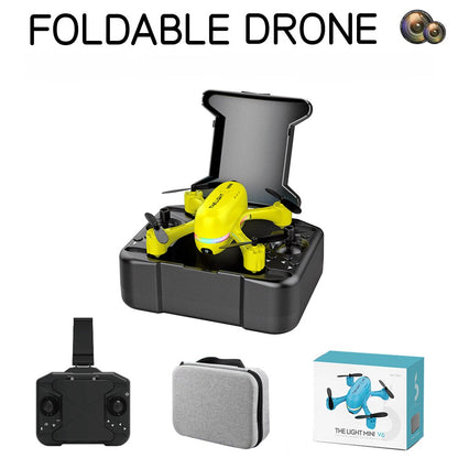 Compact 2 Camera Portable Mini Drone