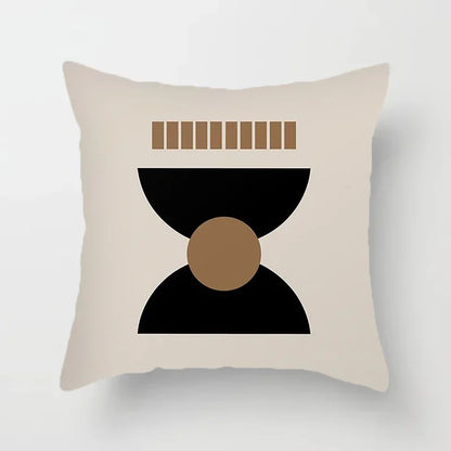Stylish Geometric Pattern Cushion Cover