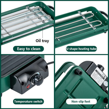 Portable Indoor Smoke Free BBQ Grill