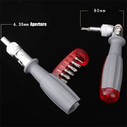 Fesara Pro Adjustable Folding Ratchet Screwdriver Kit