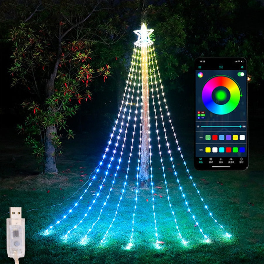 Colorful LED Fairy Christmas Tree Lights