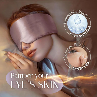 Soft Silk Sleep Eye Mask for Better Rest