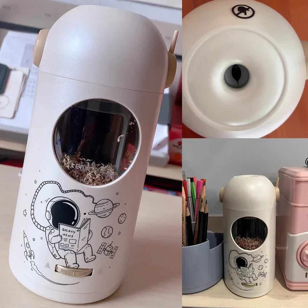 Fast Astronaut Style Pencil Sharpener