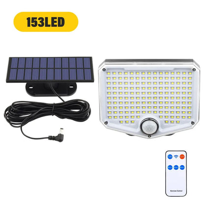 Bright Outdoor Solar Lamp with Motion Sensor