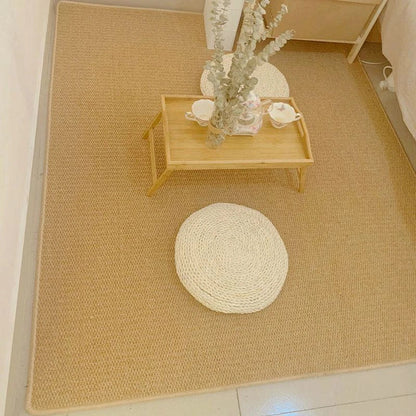 Natural Fiber Non Slip Area Rug for Home Decor
