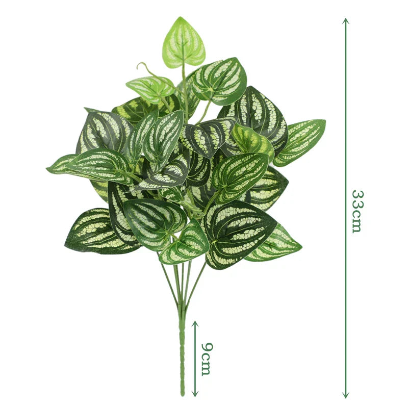 Natural Looking Artificial Leaf Hanging Garland For Home Decor - Fesara