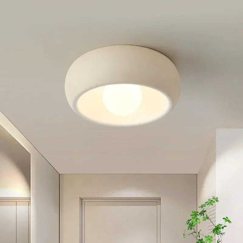 Minimalist Round LED Ceiling Light Fixture - Fesara