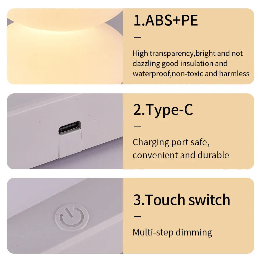 Colorful LED Desk Lamp with 16 Color Options