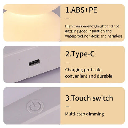 Colorful LED Desk Lamp with 16 Color Options