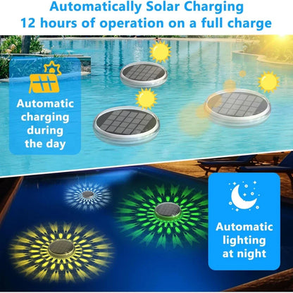 Color Changing Pool Light Floating LED Lamp Waterproof