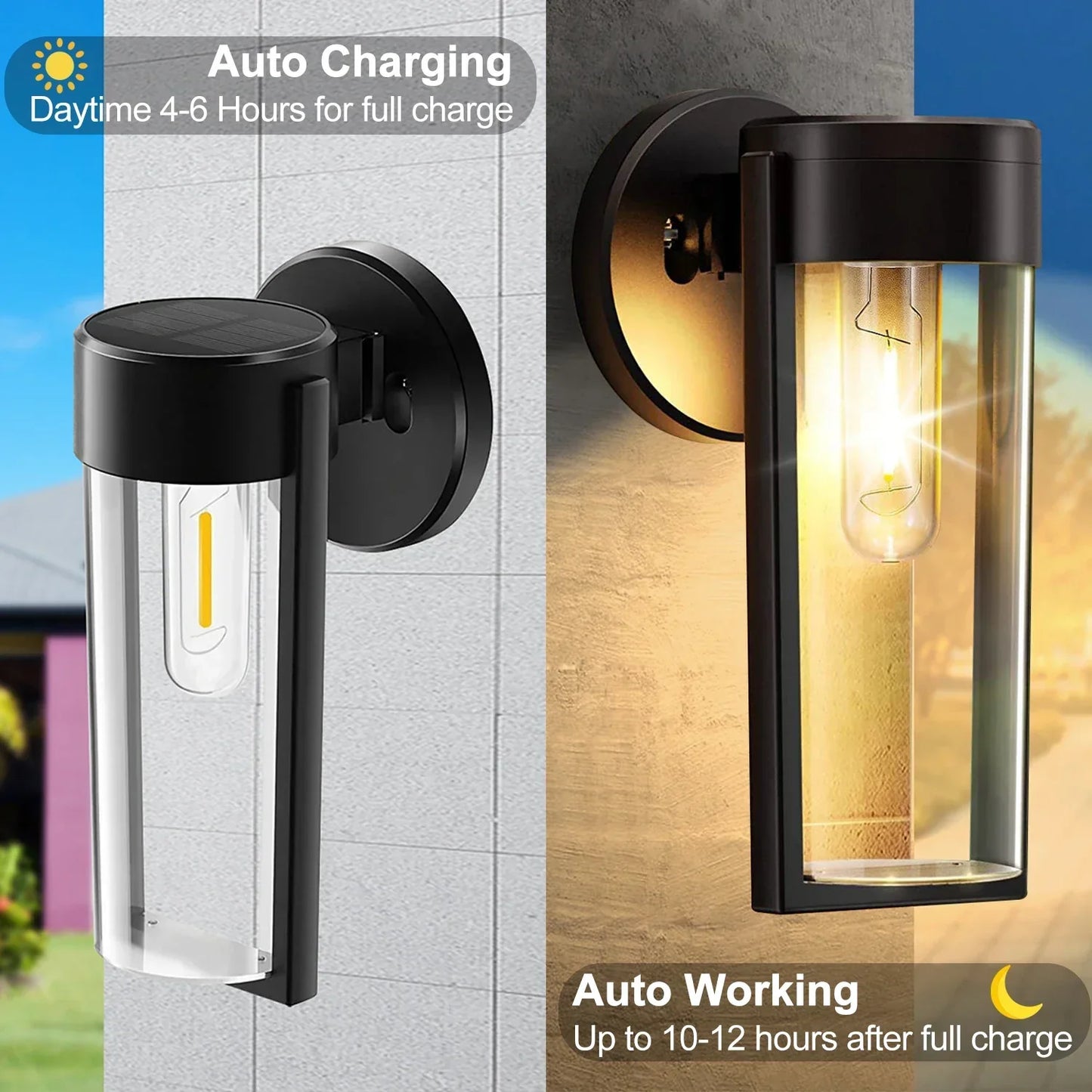 Bright Solar Powered Garden Lanterns