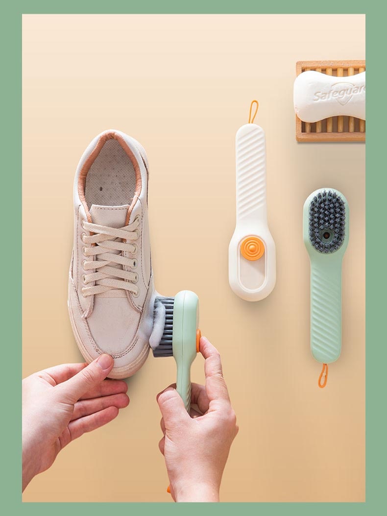 Easy Clean Soap Brush Scrubber