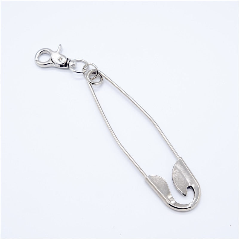 Edgy Metal Oversized Belt Buckle Pin - Fesara