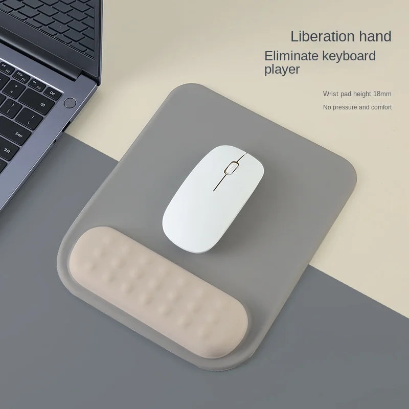 Soft Ergonomic Mouse Pad with Memory Foam & Non Slip Base