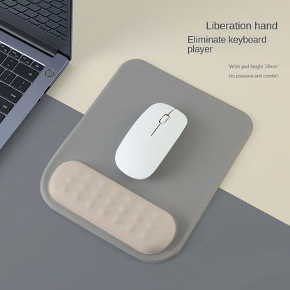 Soft Ergonomic Mouse Pad with Memory Foam & Non Slip Base