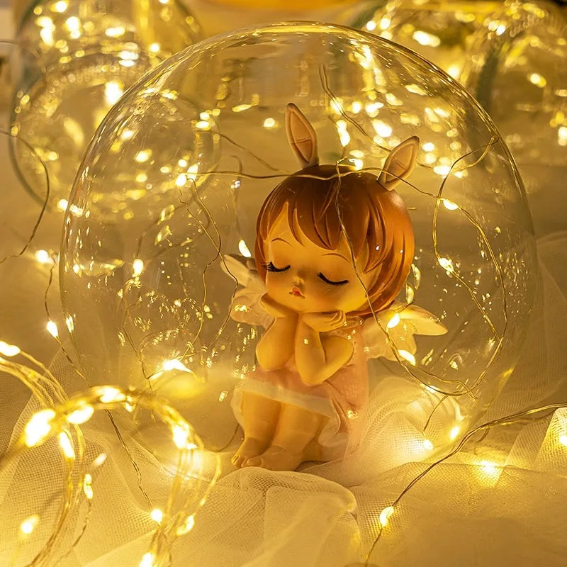 Warm White Fairy String Lights with USB and Remote - Fesara
