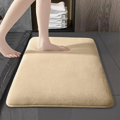 Plush Coral Velvet Anti-Slip Entrance Door Mat