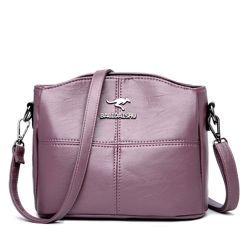 Chic Mini Leather Crossbody Purse