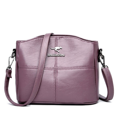 Chic Mini Leather Crossbody Purse