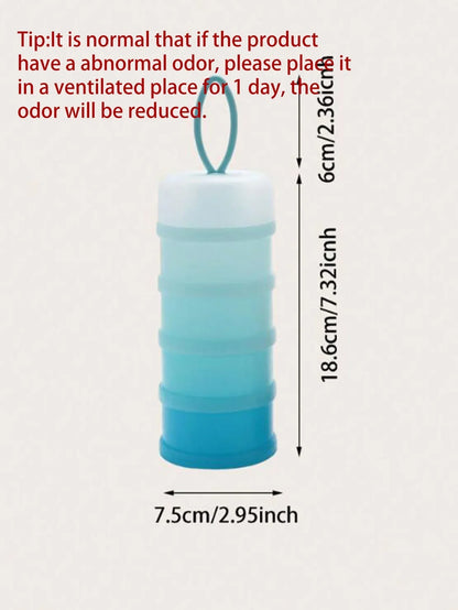 Baby Food Dispenser - Compact Travel Storage Container