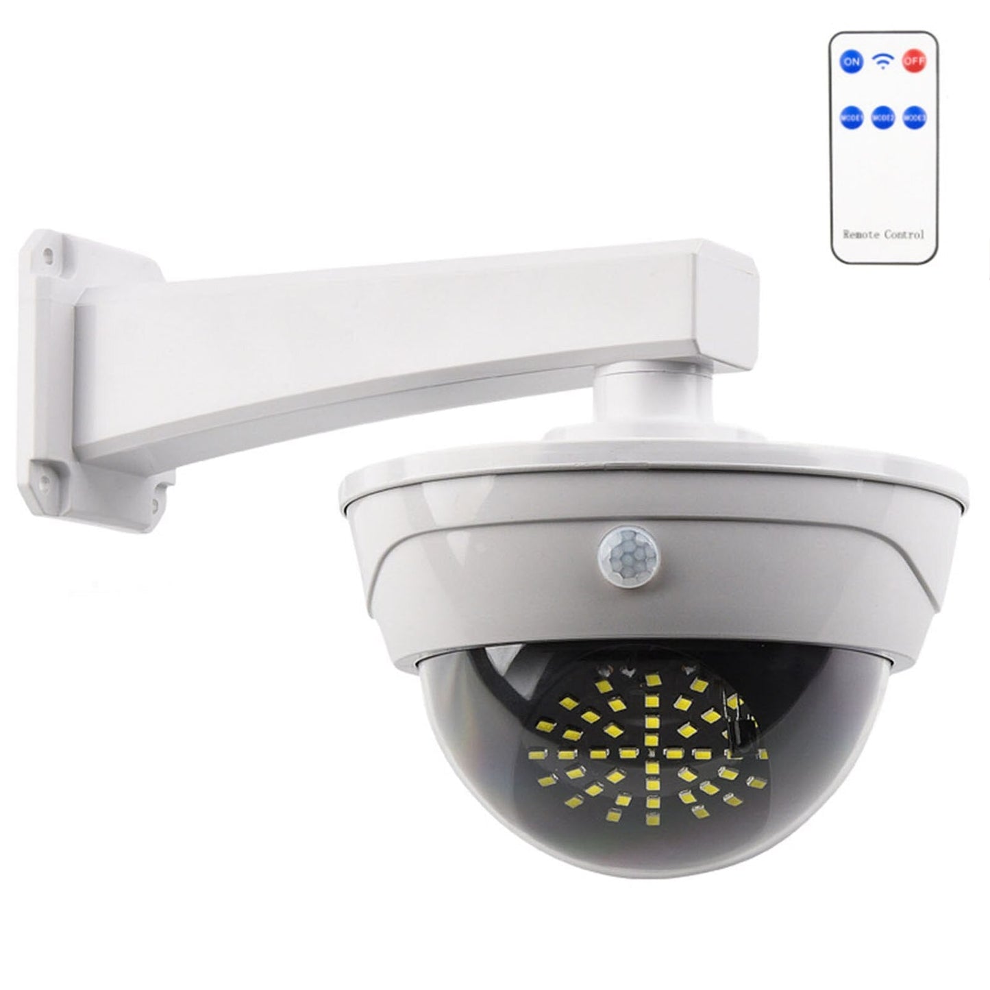 Weatherproof Solar Powered Fake Security Camera