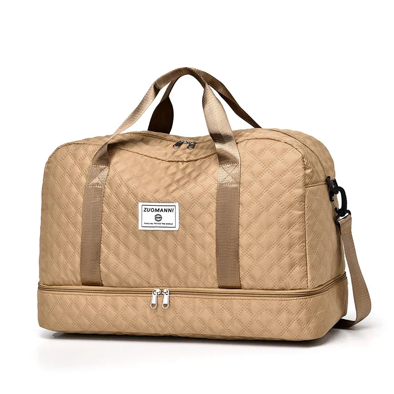 Fesara TravelFlex Lightweight Travel Duffel Bag with Pocket