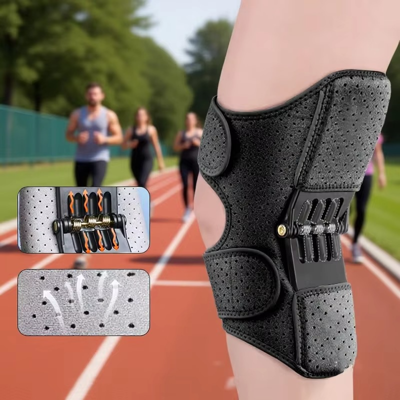 Comfortable Knee Support Brace with Flexible Springs