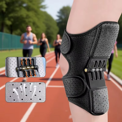 Comfortable Knee Support Brace with Flexible Springs