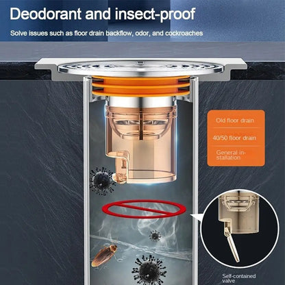 Easy Clean Magnetic Drain Strainer Cover